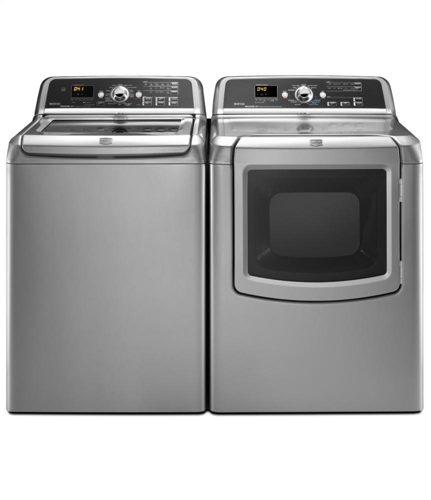 Maytag MEDB850WQ Bravos® Electric Dryer with Steam-Enhanced Cycle