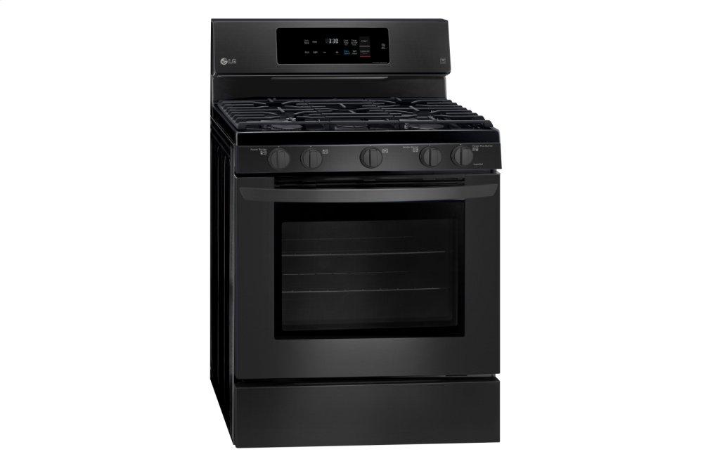 Lg 5.4 cu. ft. Gas Single Oven Range with Fan Convection and EasyClean®