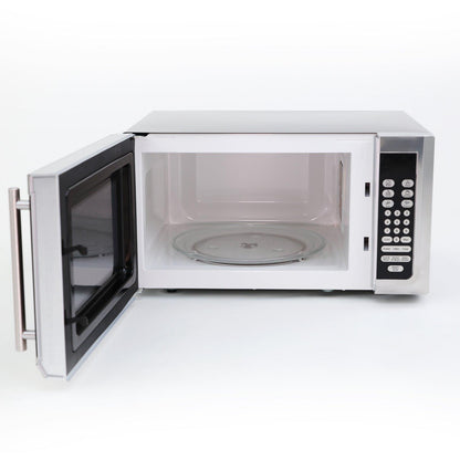 Avanti 1.6 cu. ft. Microwave Oven - Stainless Steel with Black Cabinet / 1.6 cu. ft.