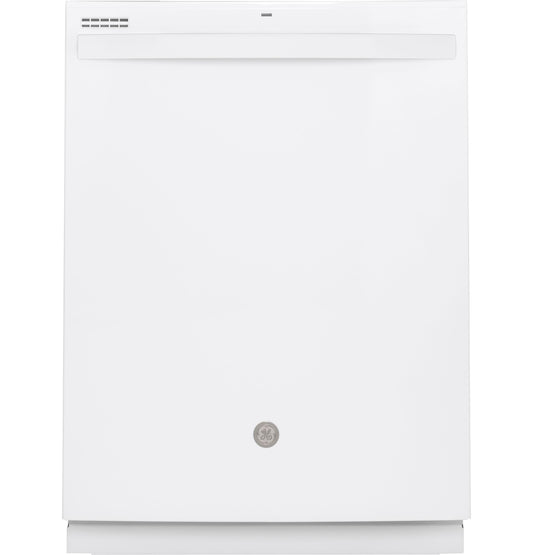 GDT530PGPWW GE® ENERGY STAR® Top Control with Plastic Interior Dishwasher with Sanitize Cycle & Dry Boost