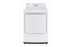 Lg DLE6100W 7.3 cu. ft. Ultra Large Capacity Rear Control Electric Energy Star Dryer with Sensor Dry