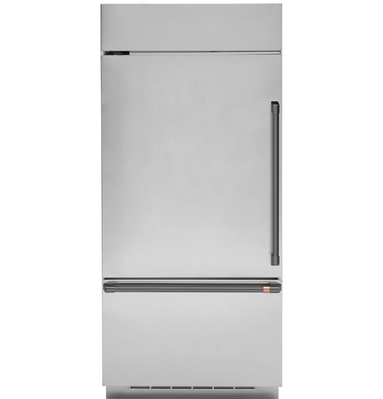 Cafe CDB36LP2RS1 Caf(eback)™ 21.3 Cu. Ft. Built-In Bottom-Freezer Refrigerator