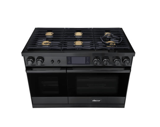 Dacor 48" Range, Graphite Stainless Steel, Natural Gas