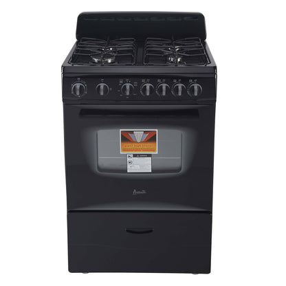 GR2416CSS Avanti 24" Gas Range - Stainless Steel