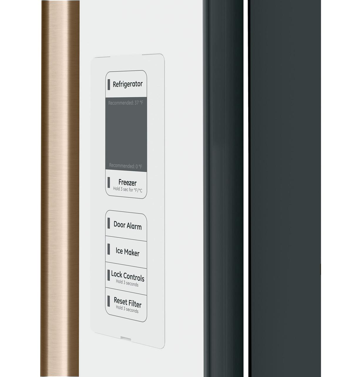 Cafe CWE23SP4MW2 CAF(EBACK)™ ENERGY STAR® 23.1 Cu. Ft. Smart Counter-Depth French-Door Refrigerator