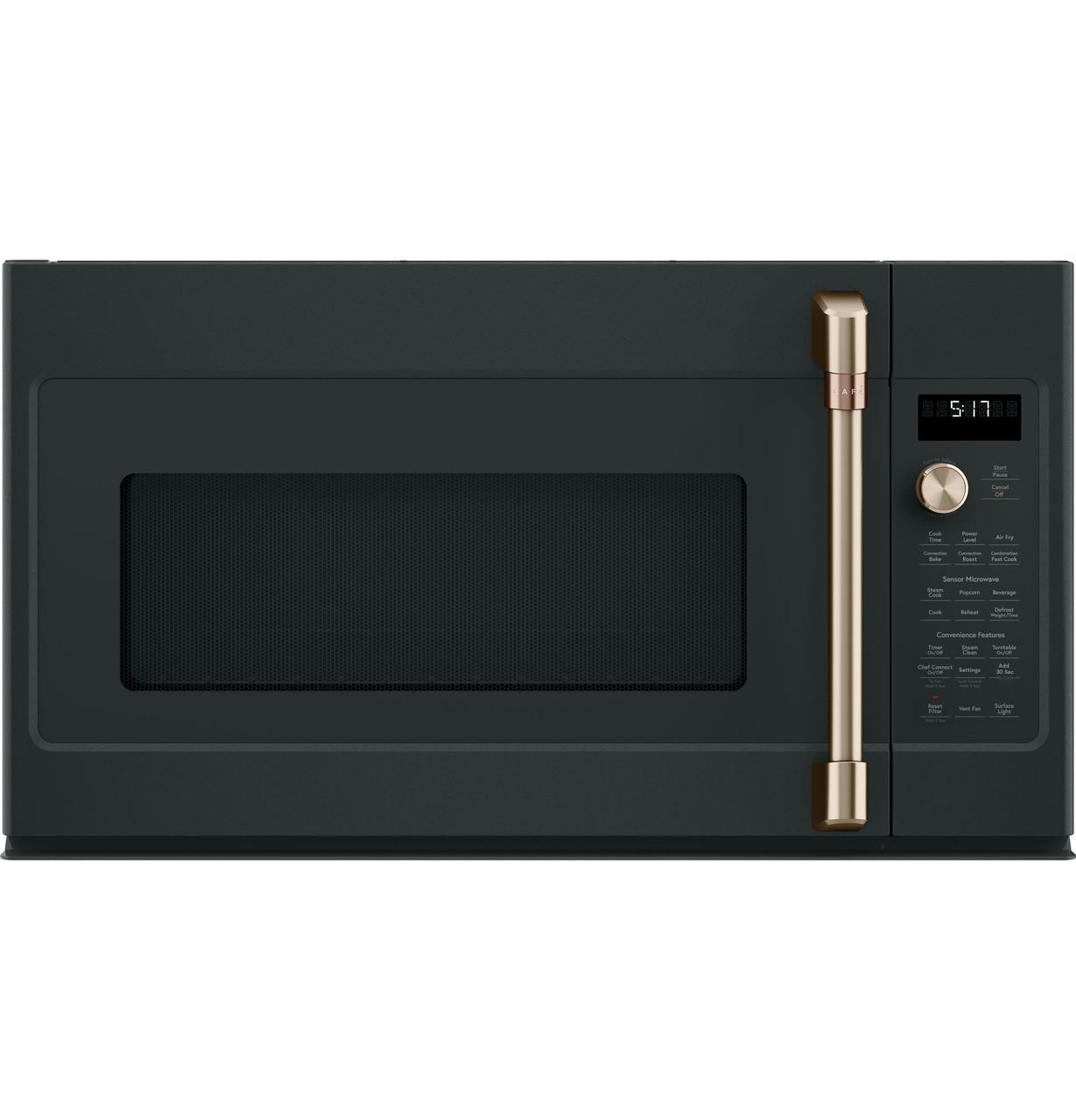 Cafe CVM517P3RD1 CAF(EBACK)™ 1.7 Cu. Ft. Convection Over-the-Range Microwave Oven