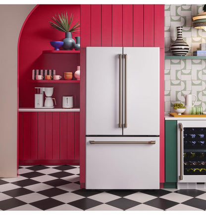 Cafe CWE23SP4MW2 CAF(EBACK)™ ENERGY STAR® 23.1 Cu. Ft. Smart Counter-Depth French-Door Refrigerator