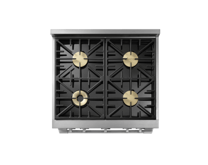 Dacor HGPR30SNG Gas Pro Range, Silver Stainless Steel, Natural Gas