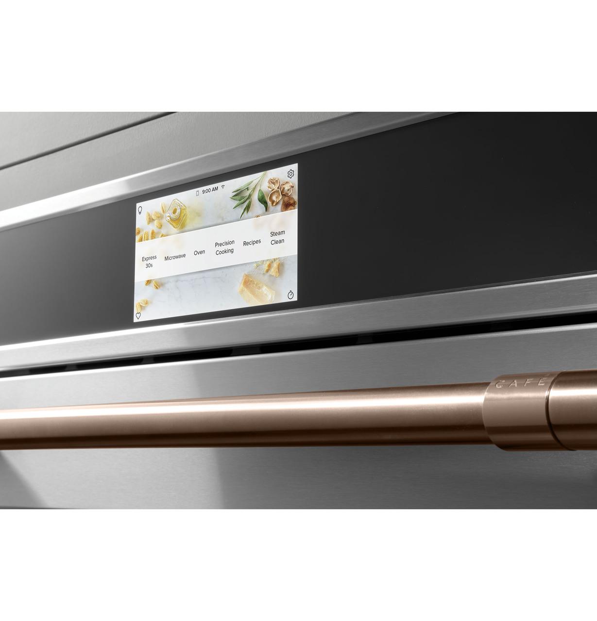 Cafe CSB913P2NS1 Caf(eback)™ 30" Smart Five in One Oven with 120V Advantium® Technology
