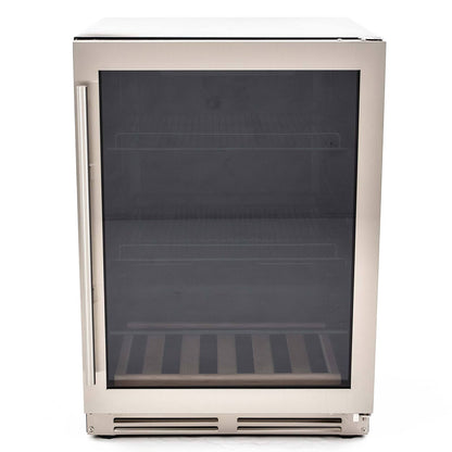 Avanti BCF54S3S 126 Can Beverage Center - Stainless Steel with Black Cabinet / 5.8 cu. ft.
