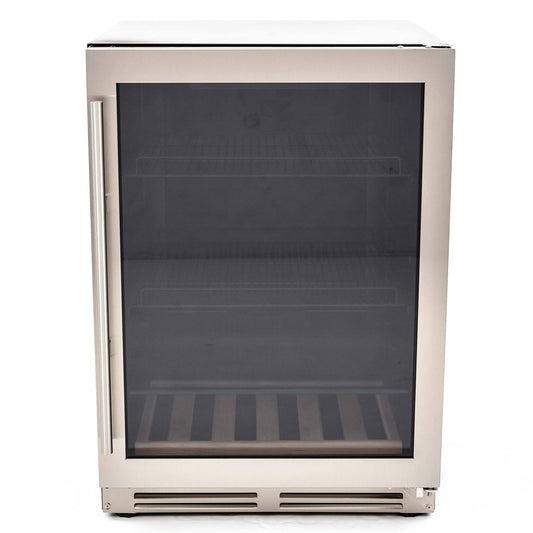 Avanti BCF54S3S 126 Can Beverage Center - Stainless Steel with Black Cabinet / 5.8 cu. ft.