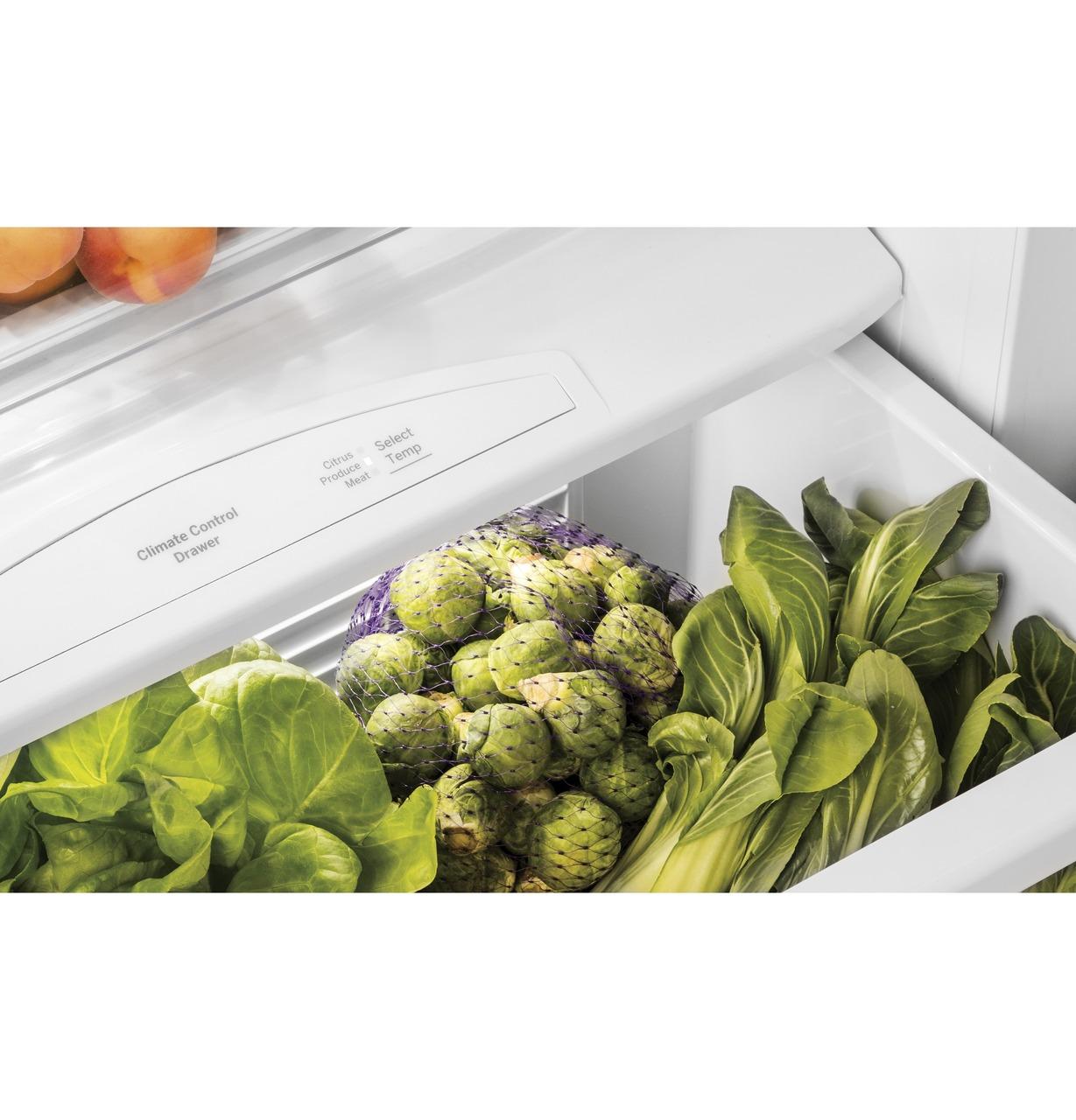 Cafe CSB42YP2RS1 CAF(EBACK)™ 42" Smart Built-In Side-by-Side Refrigerator with Dispenser