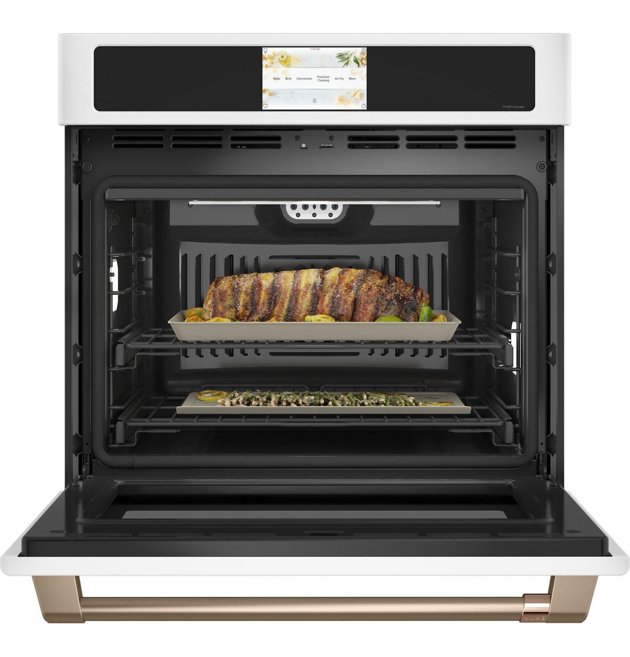 Cafe CTS90DP4NW2 CAF(EBACK)™ Professional Series 30" Smart Built-In Convection Single Wall Oven