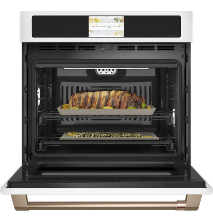 Cafe CTS90DP4NW2 CAF(EBACK)™ Professional Series 30" Smart Built-In Convection Single Wall Oven