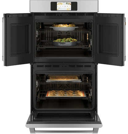 Cafe CTD90FP2NS1 CAF(EBACK)™ Professional Series 30" Smart Built-In Convection French-Door Double Wall Oven