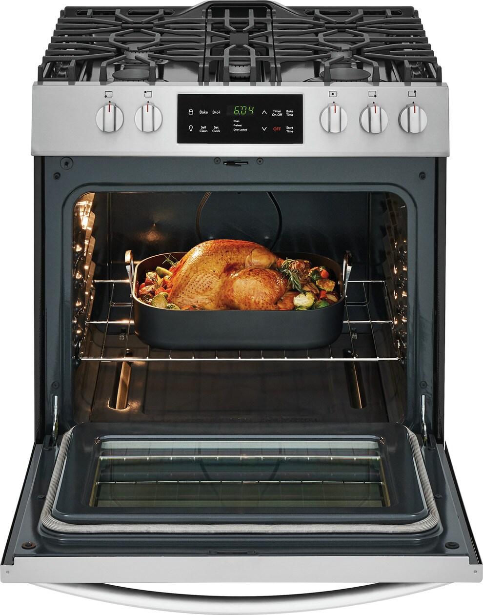 Frigidaire 30" Front Control Freestanding Gas Range