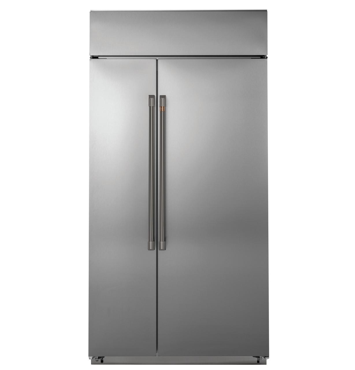Cafe CSB42WP2NS1 CAF(EBACK)™ 42" Smart Built-In Side-by-Side Refrigerator