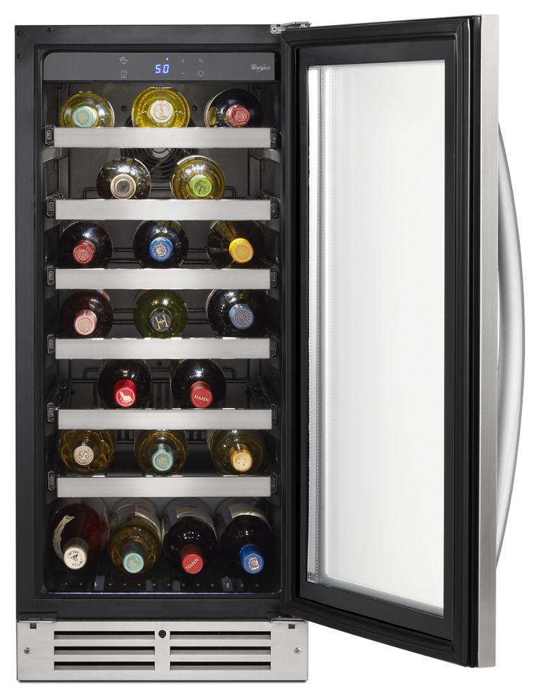 15-inch Wide Undercounter Wine Center with 34-Bottle Wine Storage