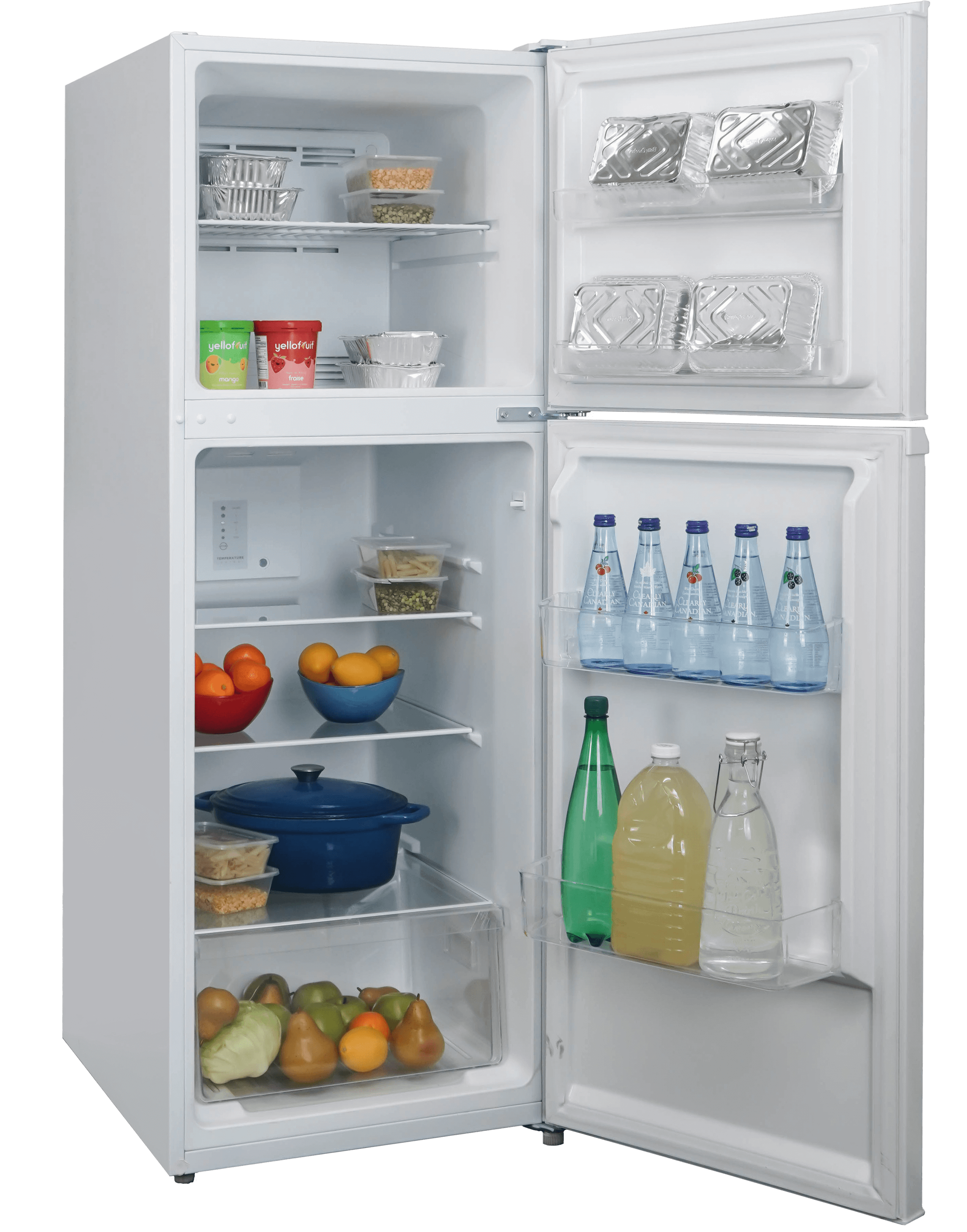 Danby 10.0 cu. ft. Apartment Size Fridge Top Mount in White
