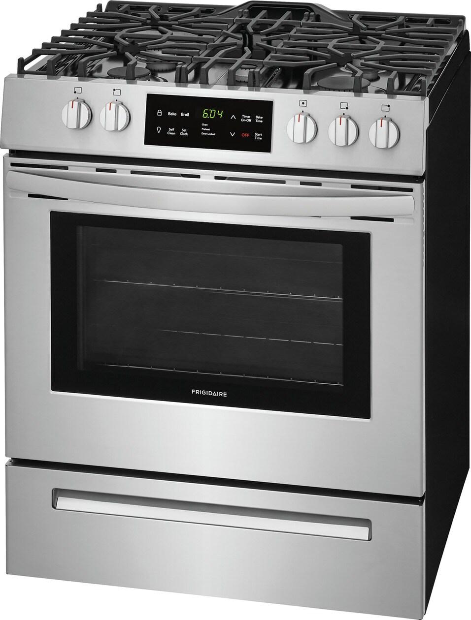 Frigidaire 30" Front Control Freestanding Gas Range