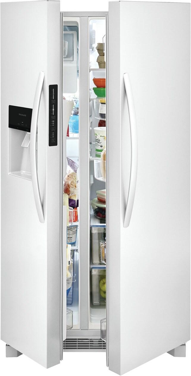Frigidaire FRSS2623AW 26 Cu. Ft. 36" Standard Depth Side by Side Refrigerator