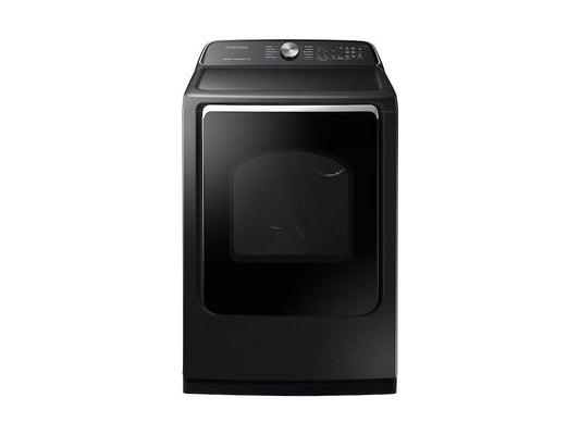 Samsung DVG54R7200V 7.4 cu. ft. Gas Dryer with Steam Sanitize+ in Black Stainless Steel
