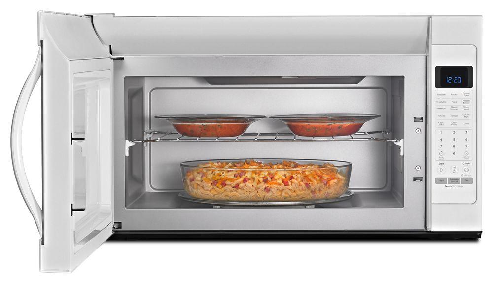 Whirlpool WMH53520CW 2.0 cu. ft. Capacity Steam Microwave With CleanRelease® Non-Stick Interior