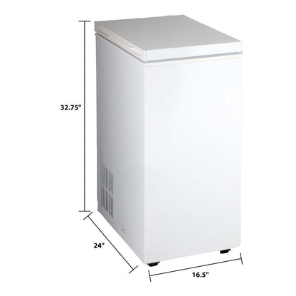 2.5 cu. ft. Chest Freezer