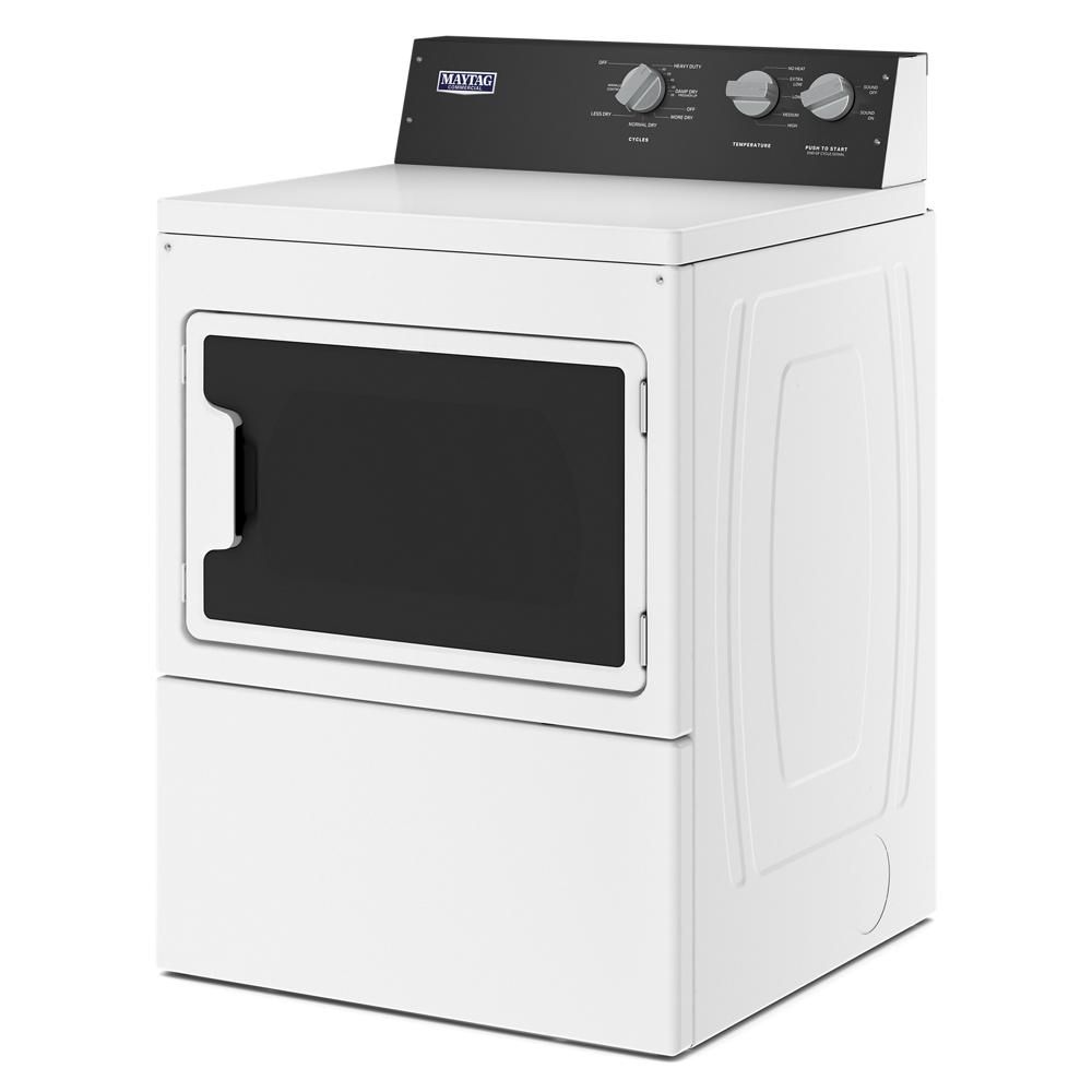 Maytag MGDP586KW Commercial-Grade Residential Gas Dryer - 7.4 cu. ft.