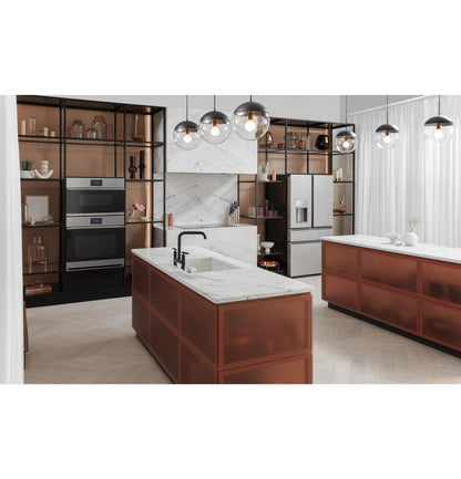 Cafe CVE28DM5NS5 CAF(EBACK)™ ENERGY STAR® 27.8 Cu. Ft. Smart 4-Door French-Door Refrigerator in Platinum Glass