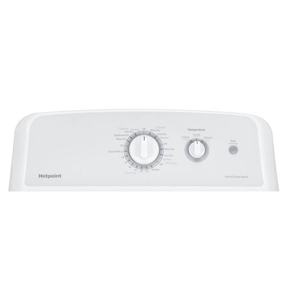 Hotpoint® 6.2 cu. ft. Capacity aluminized alloy Gas Dryer