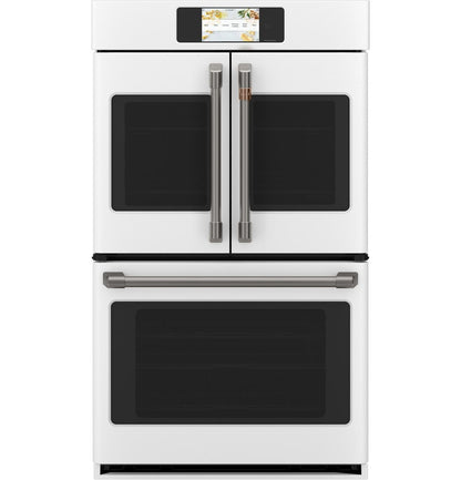 Cafe CTD90FP4NW2 CAF(EBACK)™ Professional Series 30" Smart Built-In Convection French-Door Double Wall Oven