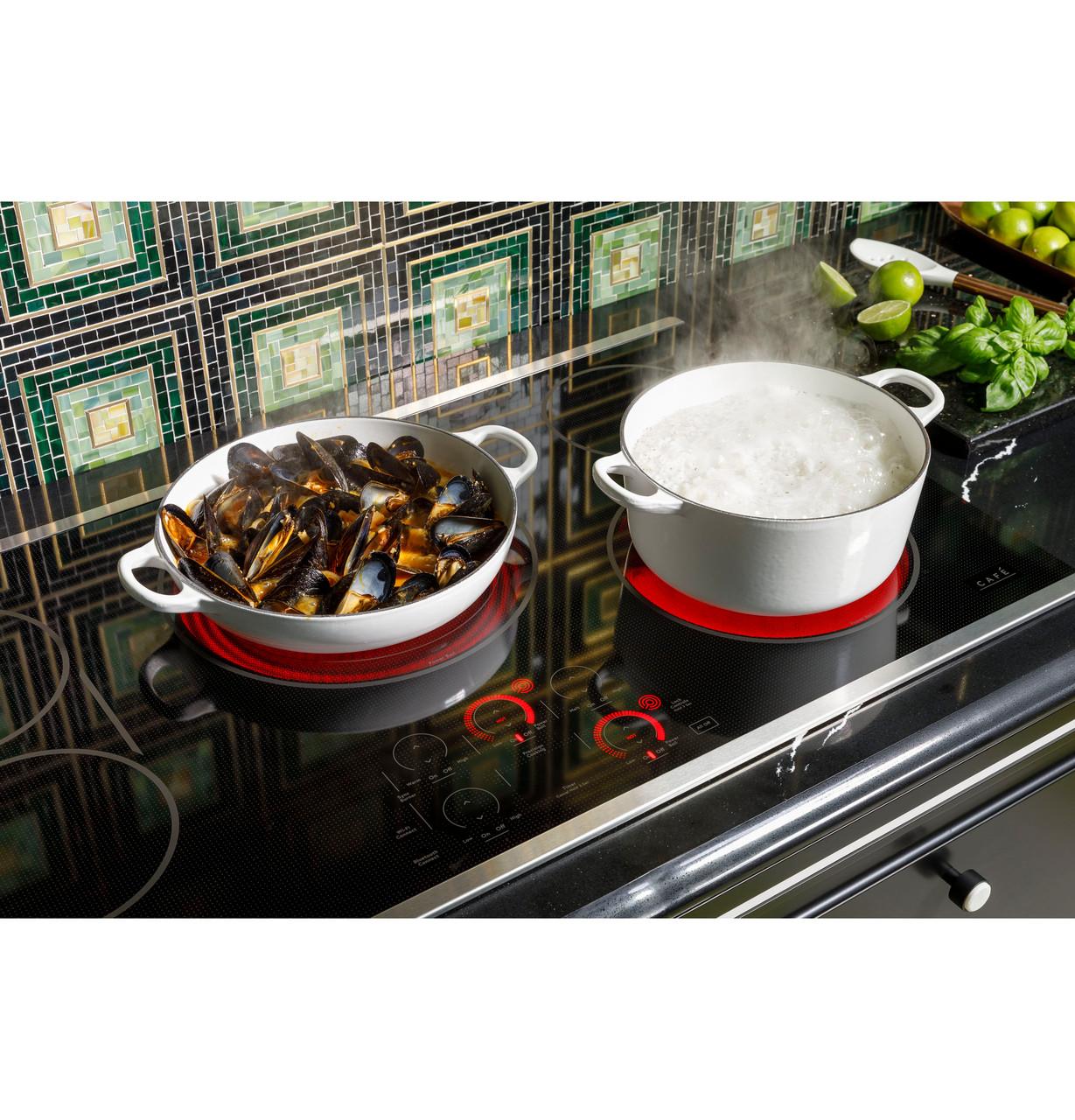 Cafe CEP90362TSS CAF(EBACK)™ 36" Touch-Control Electric Cooktop