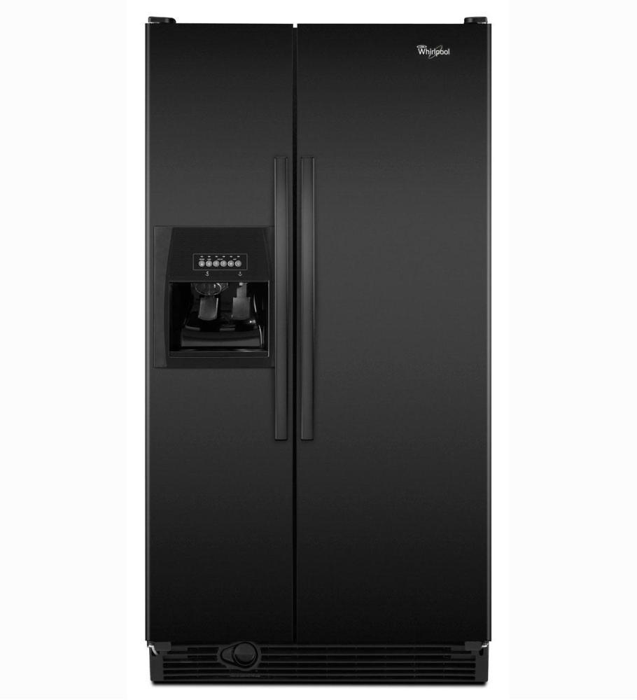 Whirlpool ED5LHAXWB 25 cu. ft. Side-by-Side Refrigerator with In-Door-Ice® System