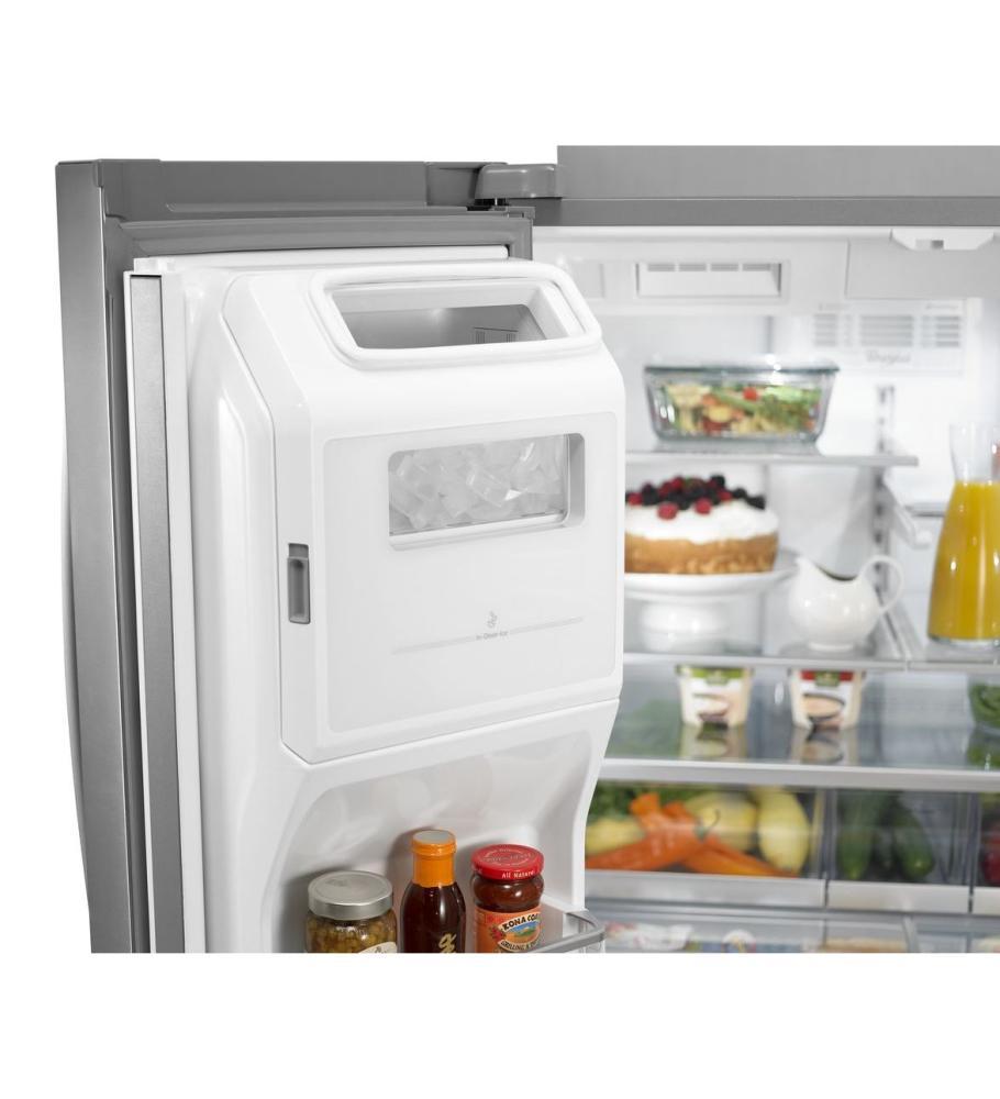 Whirlpool WRX988SIBB 36-inch Wide 4-Door Refrigerator with More Flexible Storage - 26 cu. ft.