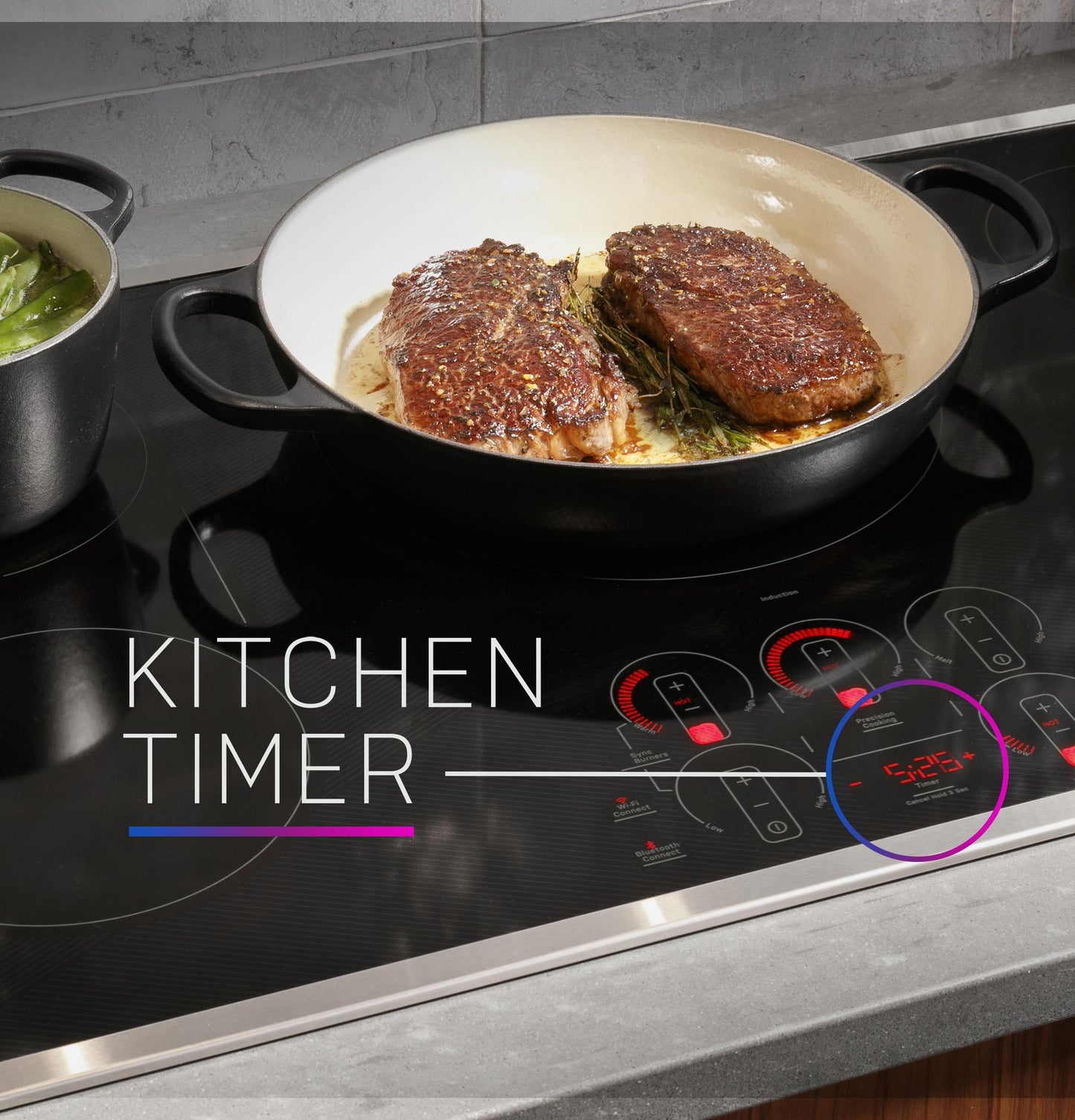 PHP9036STSS GE Profile™ ENERGY STAR® 36" Built-In Touch Control Induction Cooktop