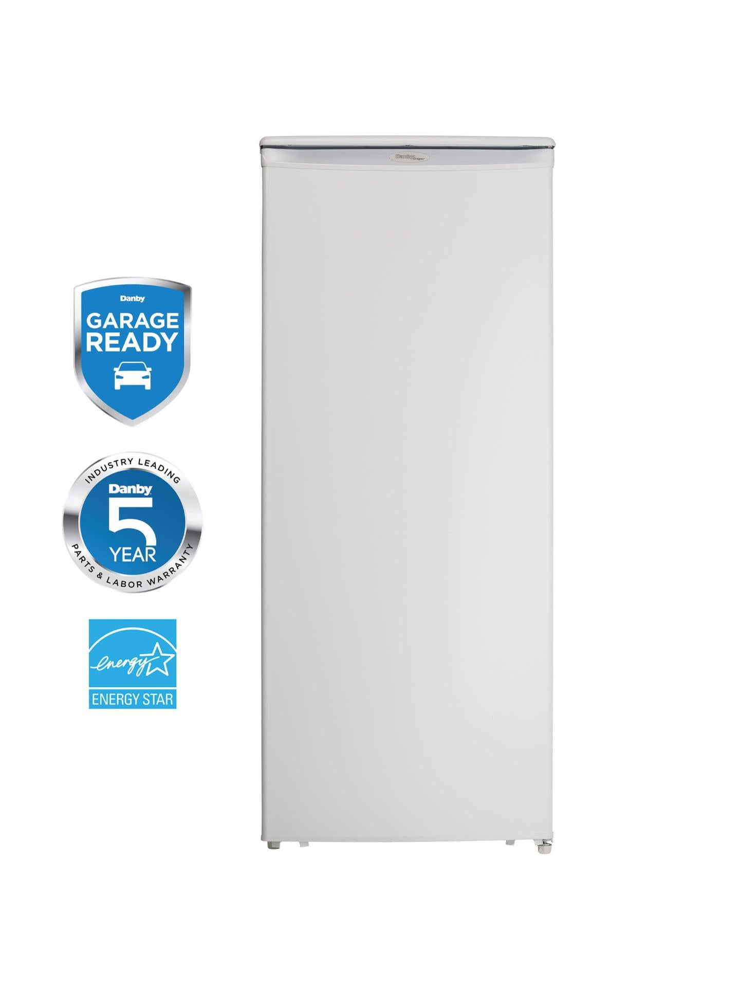 Danby Designer 10.1 cu. ft. Upright Freezer in White