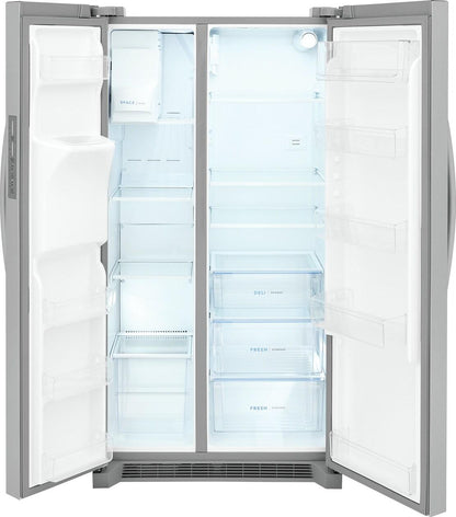Frigidaire FRSC2333AS 22 Cu. Ft. 36" Counter Depth Side by Side Refrigerator