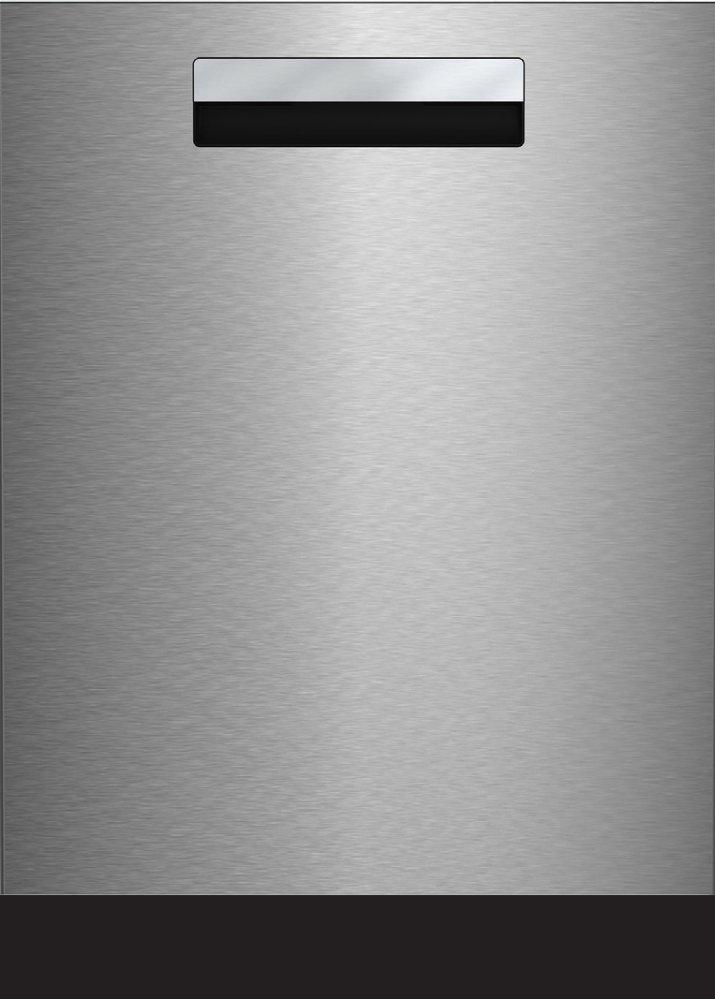 Blomberg Appliances 24in Dishwasher SS w/ integrated handle 45dBA top digital touch control 3rd rack 8 cycle, active vent drying, beam on floor, interior light