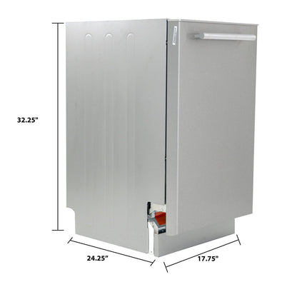 DWT18V3S Avanti 18" Built In Dishwasher