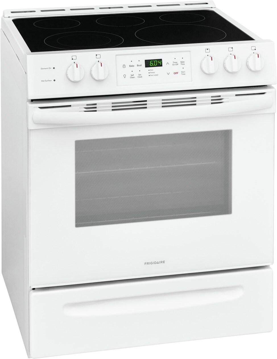 Frigidaire 30" Front Control Freestanding Electric Range