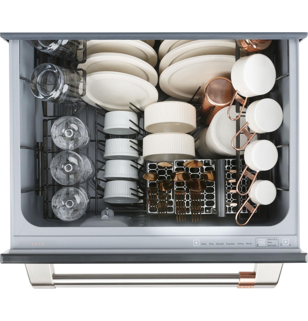 Cafe CDD420P2TS1 CAF(EBACK)™ Dishwasher Double Drawer