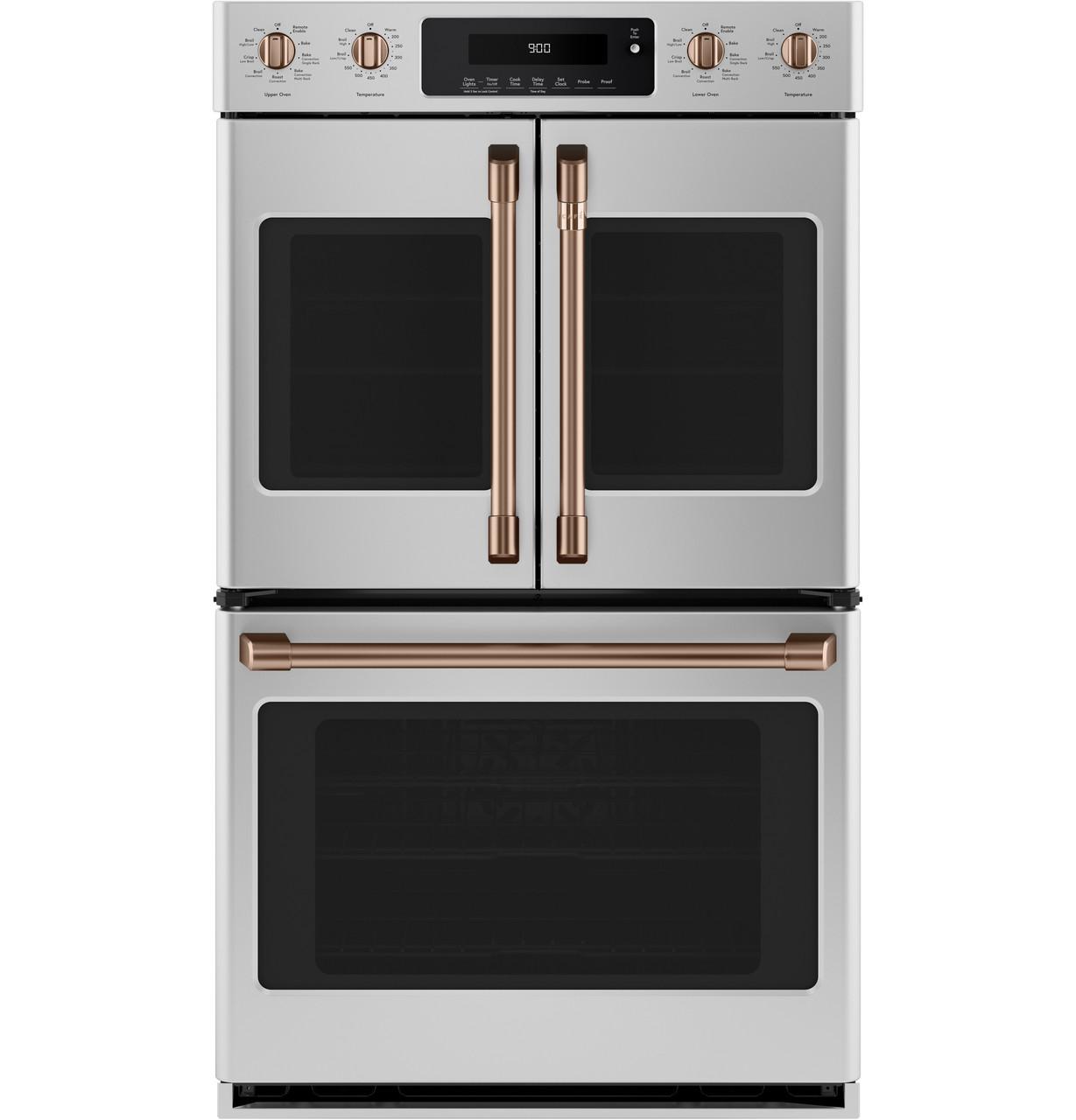 Cafe CXWSFHKPMCU CAF(EBACK)™ 2 French-Door Handles; - Brushed Copper