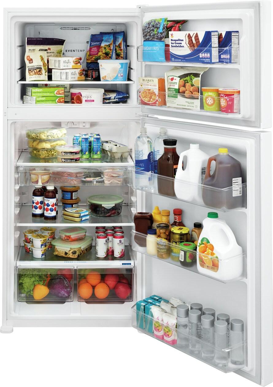 Frigidaire FFTR2045VW 20 Cu. Ft. Garage Ready Top Freezer Refrigerator
