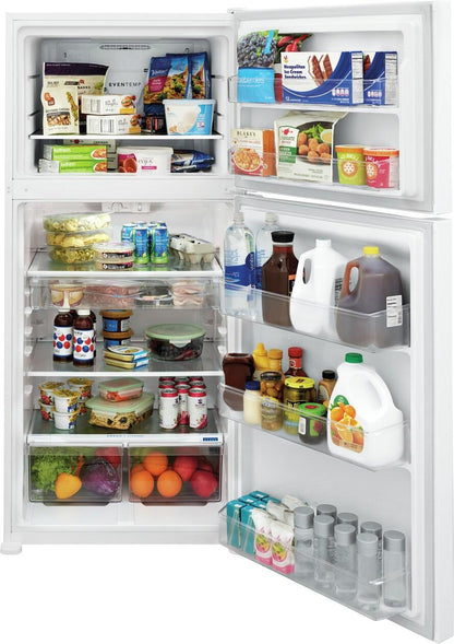 Frigidaire FFTR2045VW 20 Cu. Ft. Garage Ready Top Freezer Refrigerator
