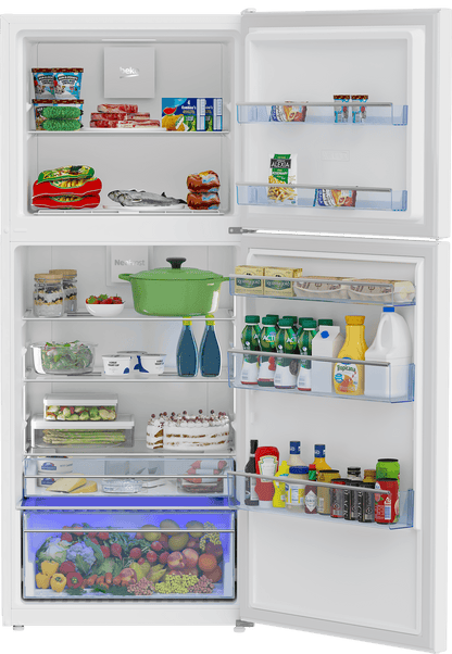 Beko BFTF2716WH 28" Freezer Top White Refrigerator