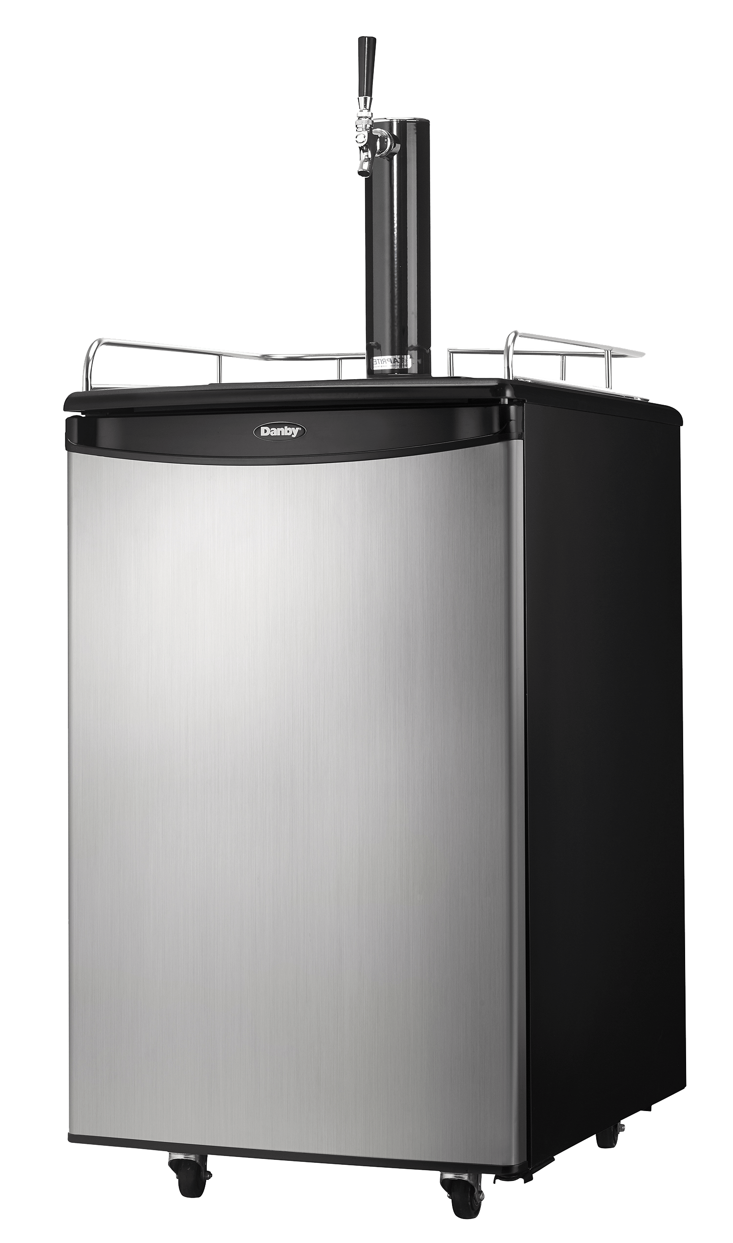 DKC054A1BSLDB Danby 5.4 cu. ft. Single Tap Keg Cooler in Stainless Steel