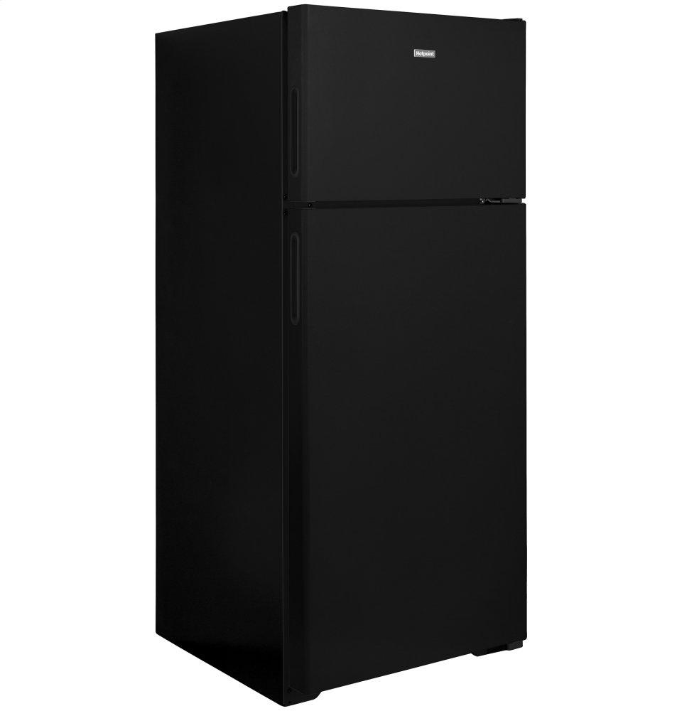 HPS18BTNRBB Hotpoint® 17.5 Cu. Ft. Recessed Handle Top-Freezer Refrigerator