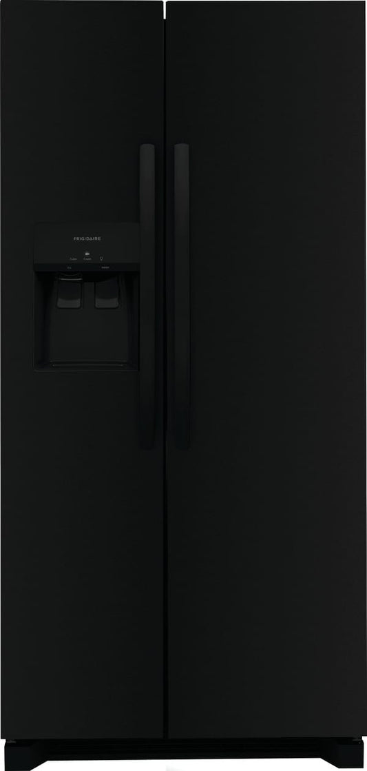 Frigidaire FRSS2323AB 22 Cu. Ft. 33" Standard Depth Side by Side Refrigerator