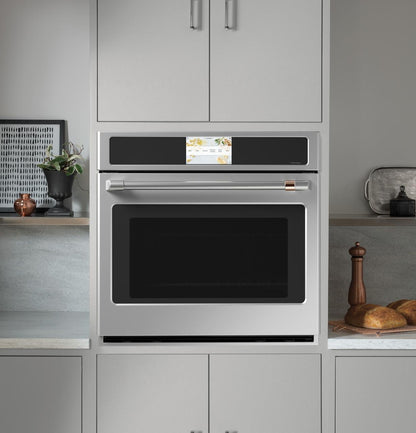 Cafe CTS90DP2NS1 CAF(EBACK)™ Professional Series 30" Smart Built-In Convection Single Wall Oven